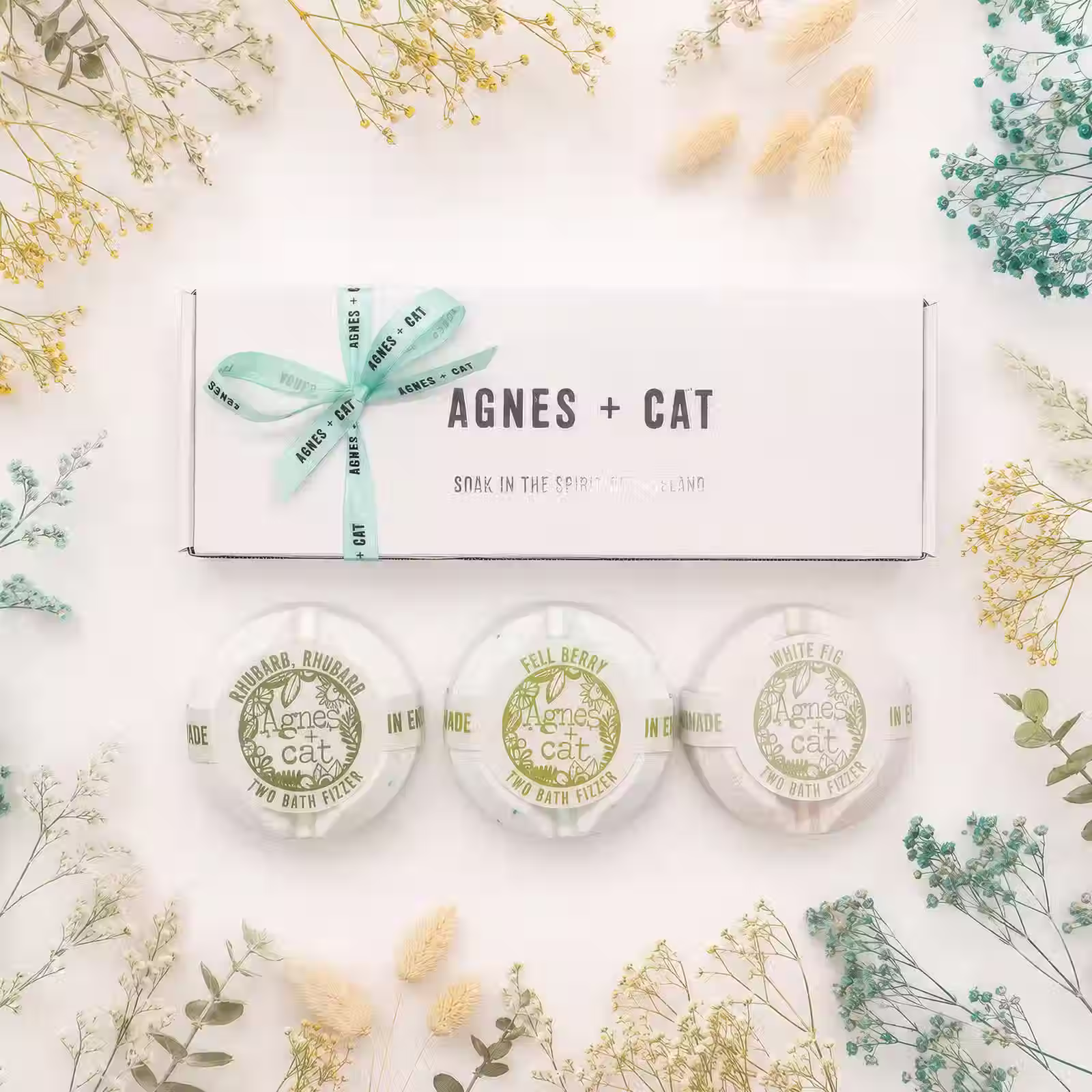 Agnes + Cat Berry & Fig Bath Fizzer Gift Set