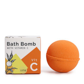 Vitamin C Infused Bath Bomb with Essential Oils 115g