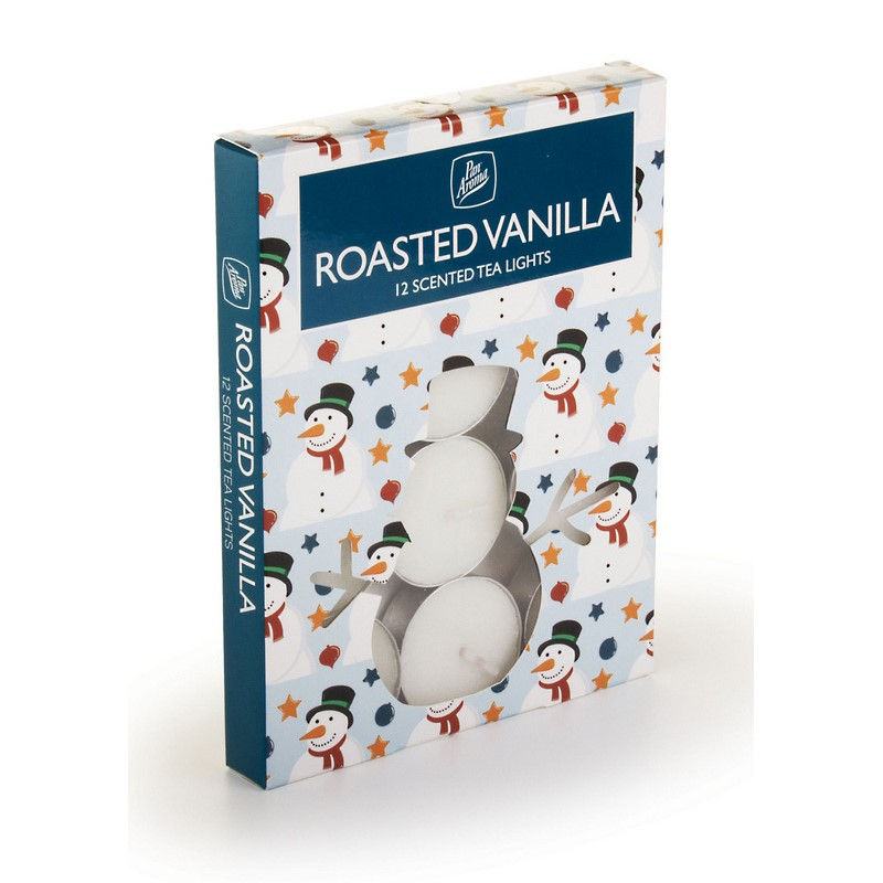 Roasted Vanilla 12pk Scented Tea Lights