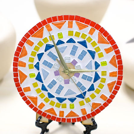 Mosaic Clock_Green One.jpg