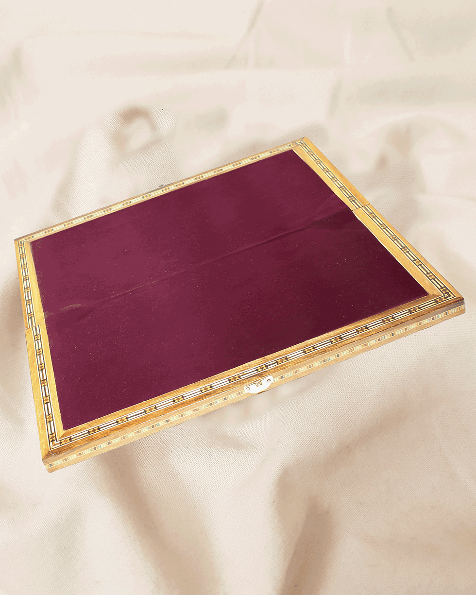 Thumbnail: 16" Foldable Chess/Card Game Board,