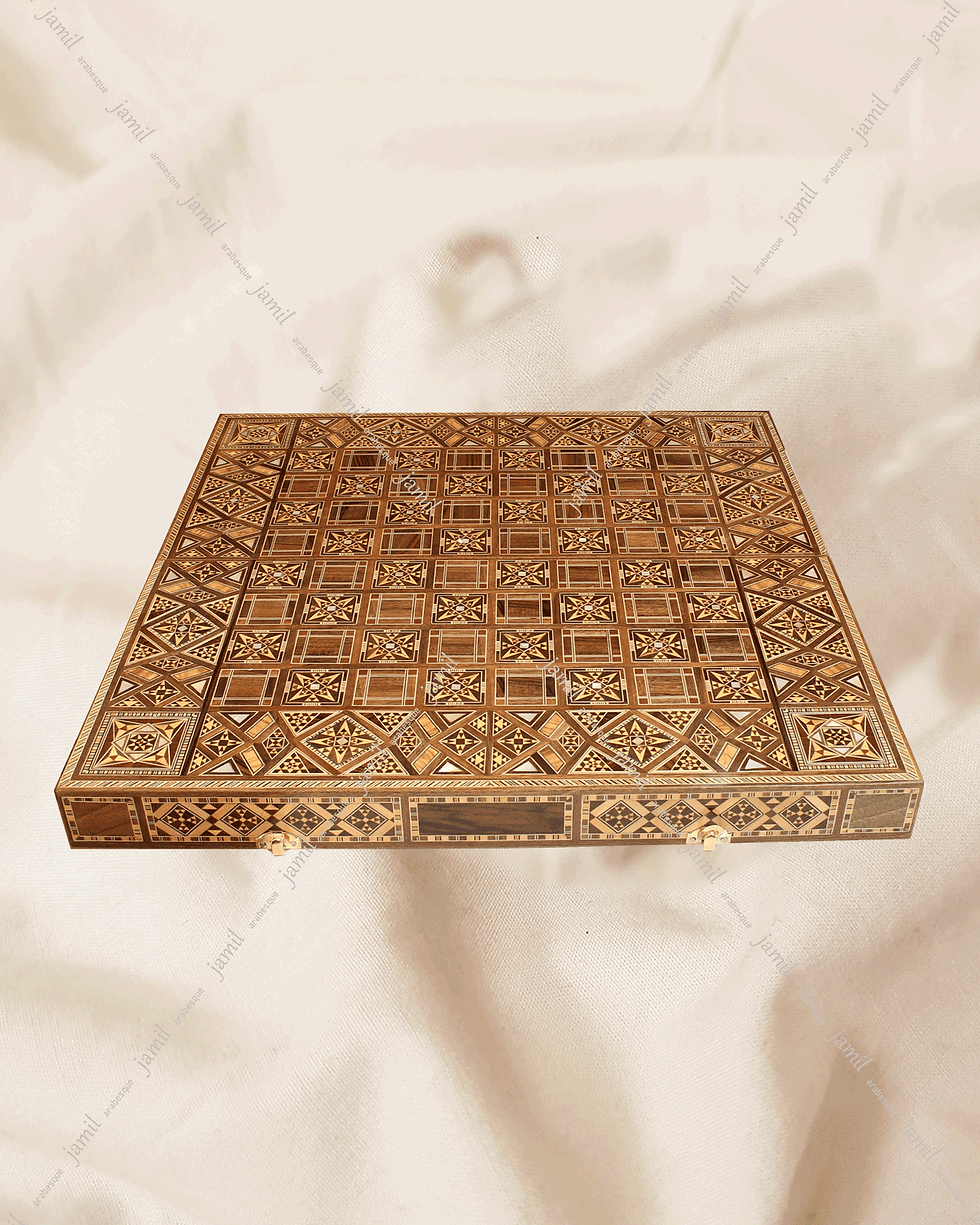 Thumbnail: Luxurious HQ-Chess/backgammon board 20"