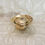 Thumbnail: Copper 24 karat gold plated Sugar Pot,