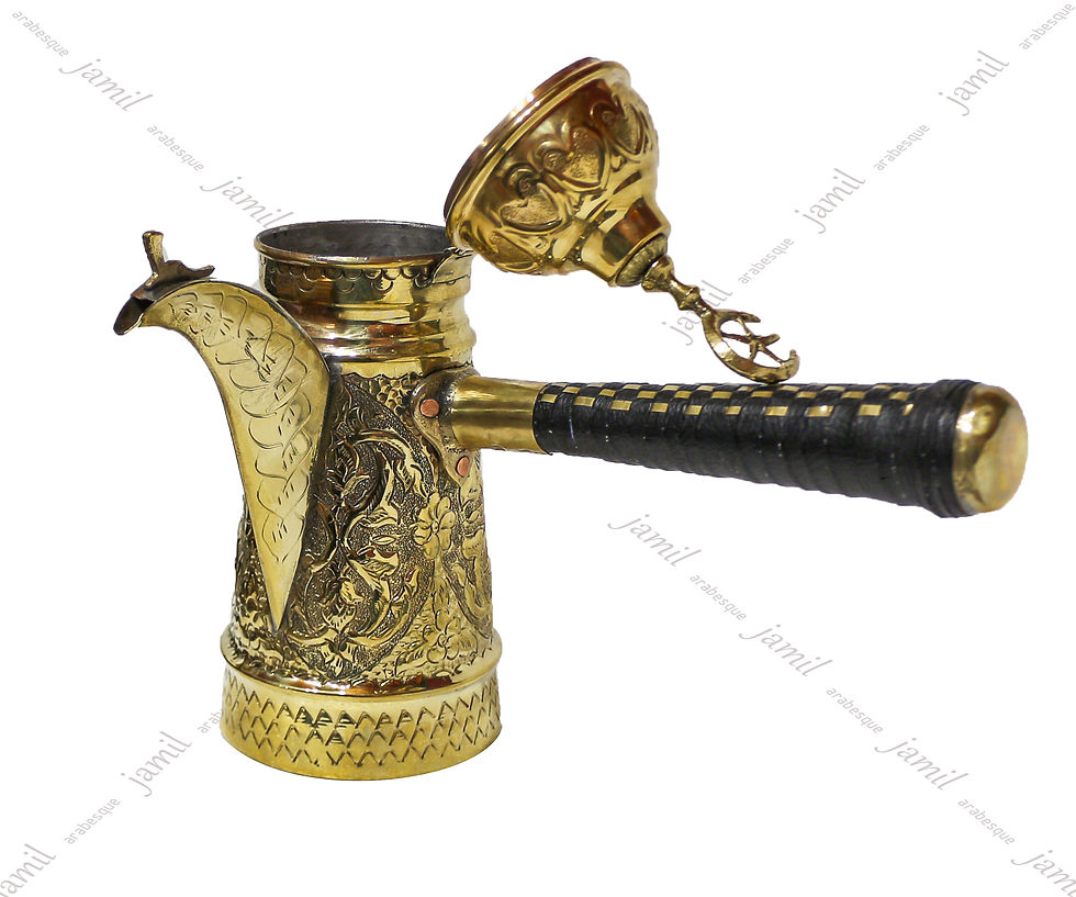 Thumbnail: Line engraving copper coffee Masab,