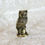 Thumbnail: Brass Owl, Solid Copper Engraved.