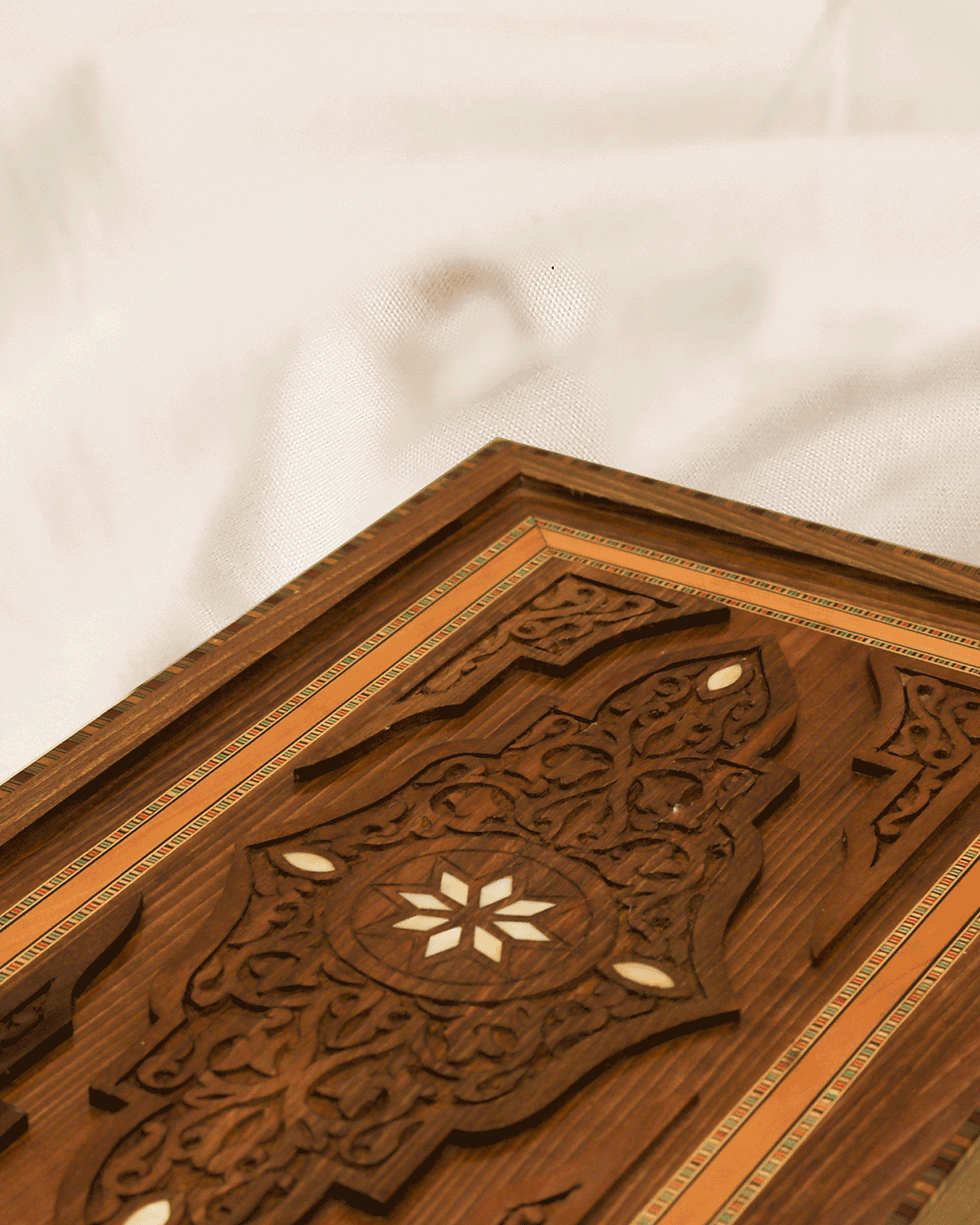 Thumbnail: Super High Quality engraved Backgammon Board 20.5"/52 cm ,