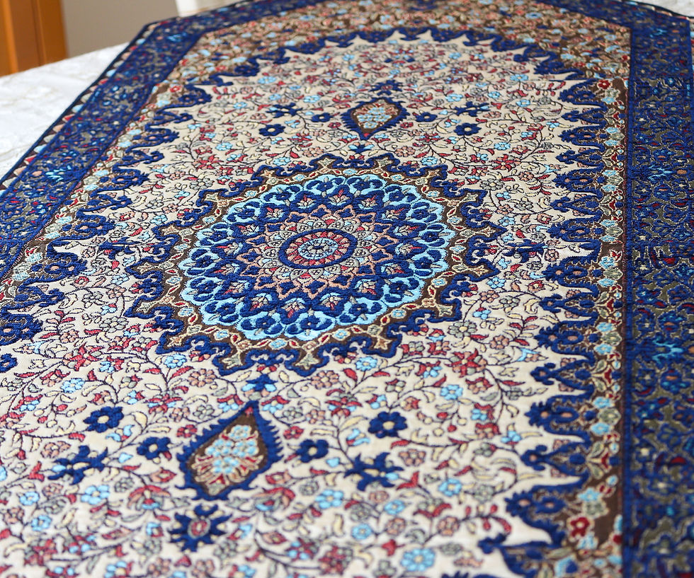 Thumbnail: Set of Luxury Brocard Table cover.