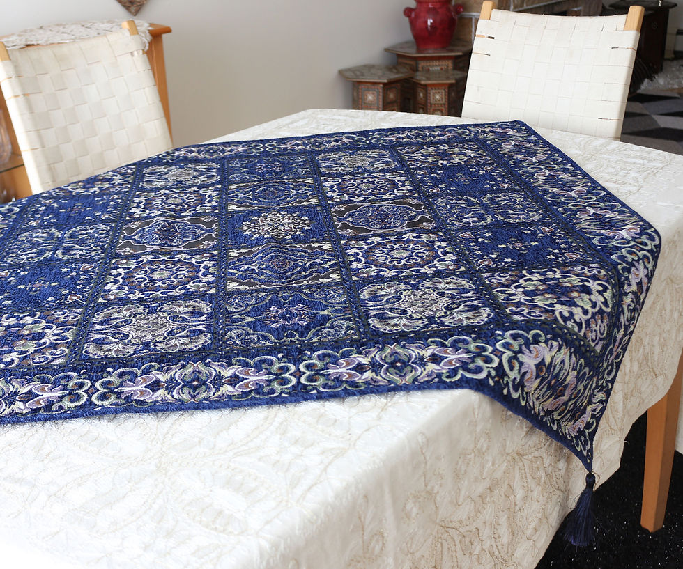 Thumbnail: Luxury Brocard fabric table cover