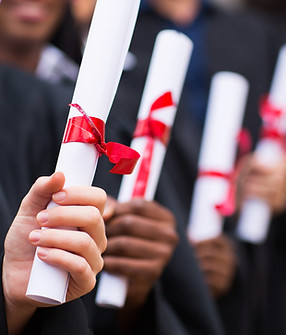 Diplômés titulaires de diplômes