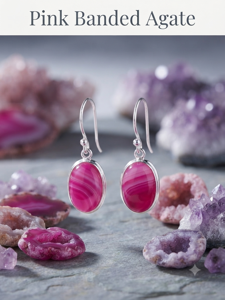Pink Banded Agate