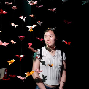 Kelly Lin, a bassoon player in the Tatsuya Daniel Orchestra, in Tokyo, Japan, June 2024.