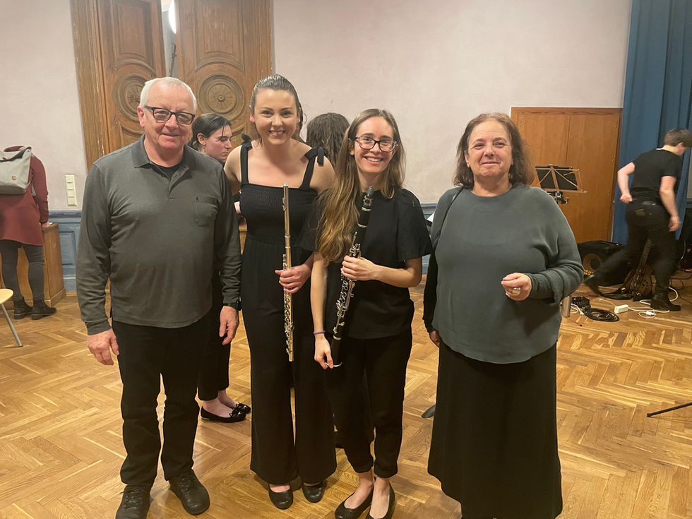 Tatsuya Daniel Orchestra in Dresden, Germany, March 2024.