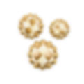 MacKenzie-Childs Mocha Check Magnets Set of 3