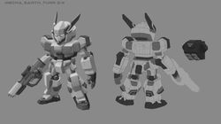 Concept Mecha Earth turn 3/4