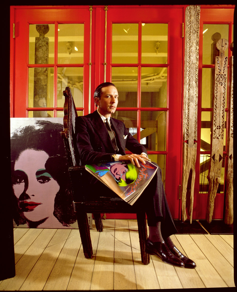 Fred Huges In Andy's factory