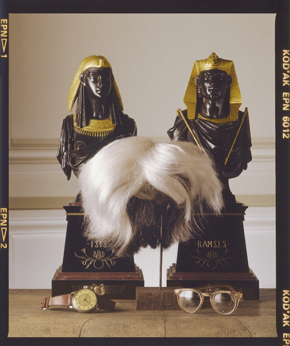 Andy Warhol's Longines Watch Wig & Glasses