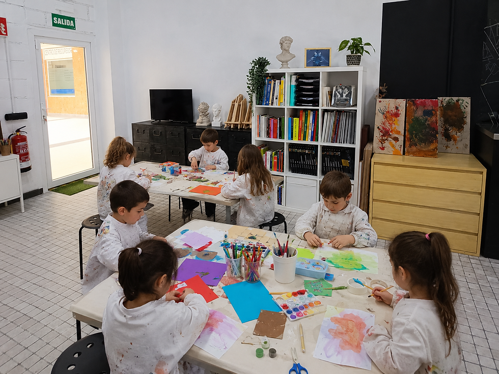TRABAJANDO EN PROCESO CIRCULO - BELLAS ARTES RIVAS VACIAMADRID