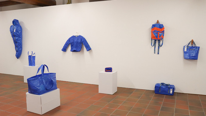 Frakta, Skulptur, Installation, Landshut, Kunstverein Landshut, Lina Schobel, Paul Reßl