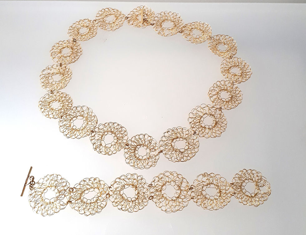 Miniature : Collier Filament Marguerite
