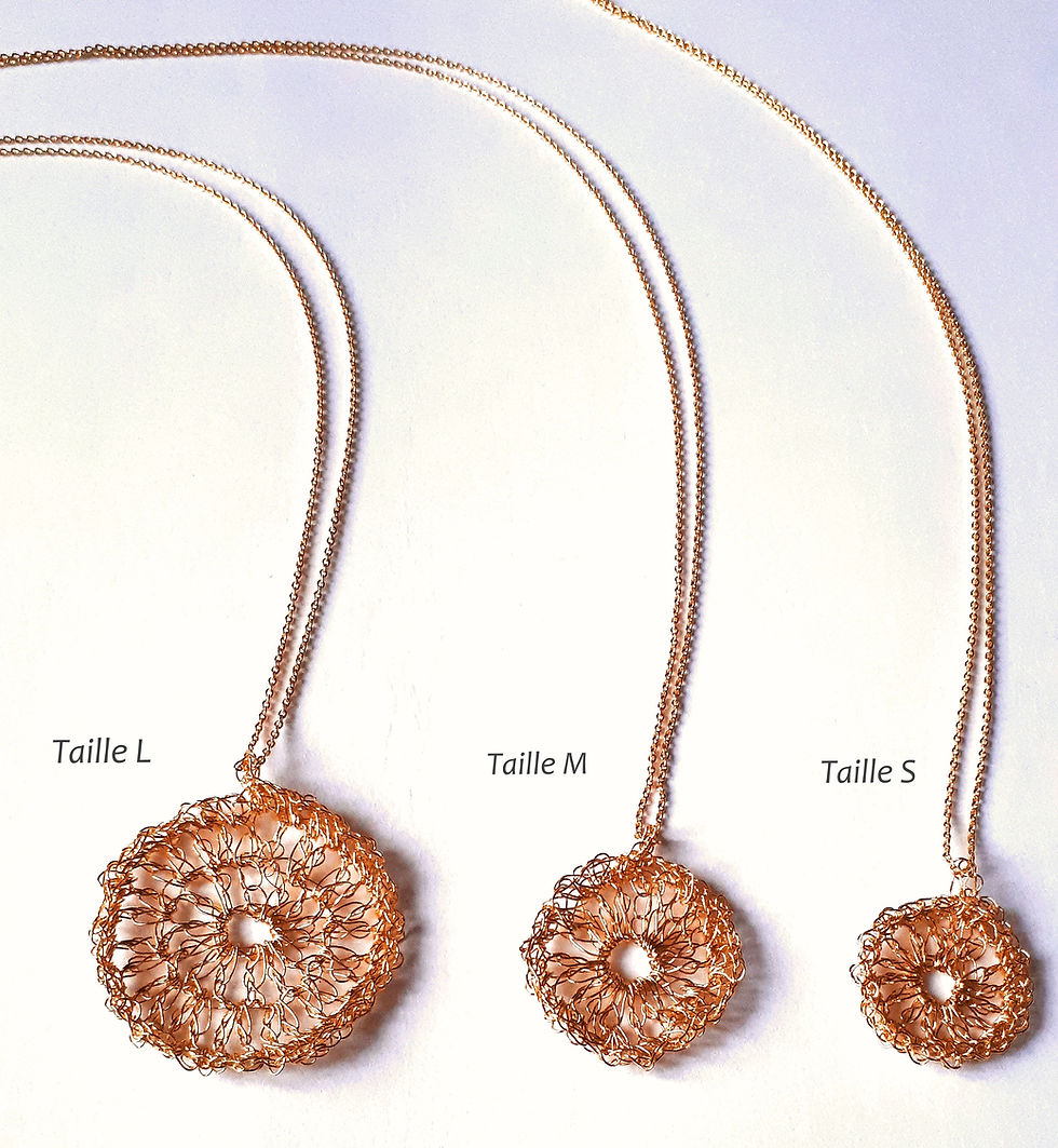Thumbnail: Filament Necklace Medal M