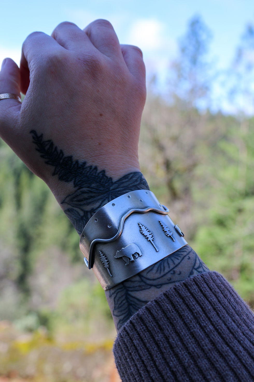 Thumbnail: Reclaimed Silver Cuff