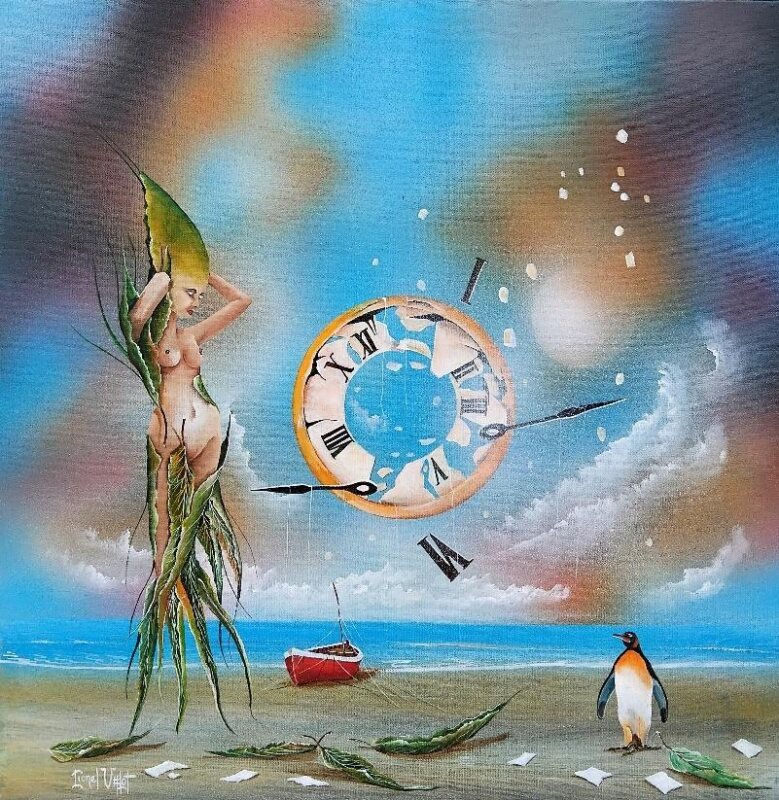 Le Temps suspendu (80 x 80)