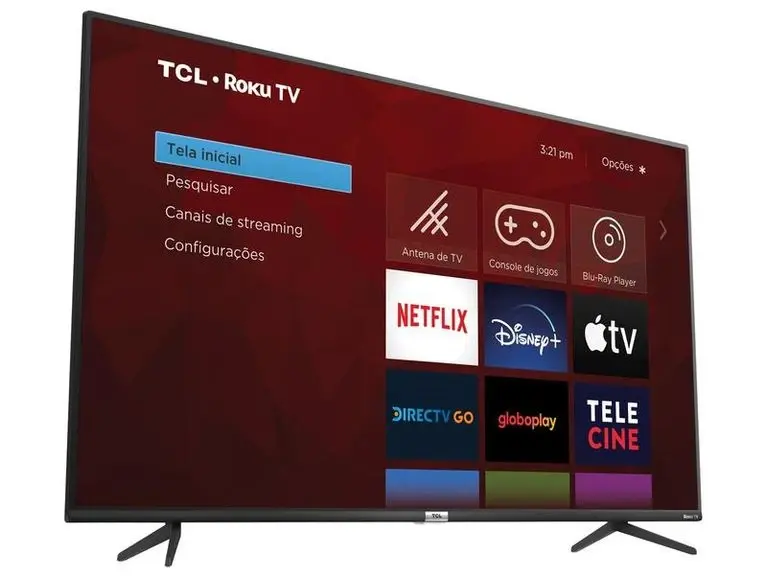 Smart TV 50” 4K LED TCL 50RP620 VA 60Hz
