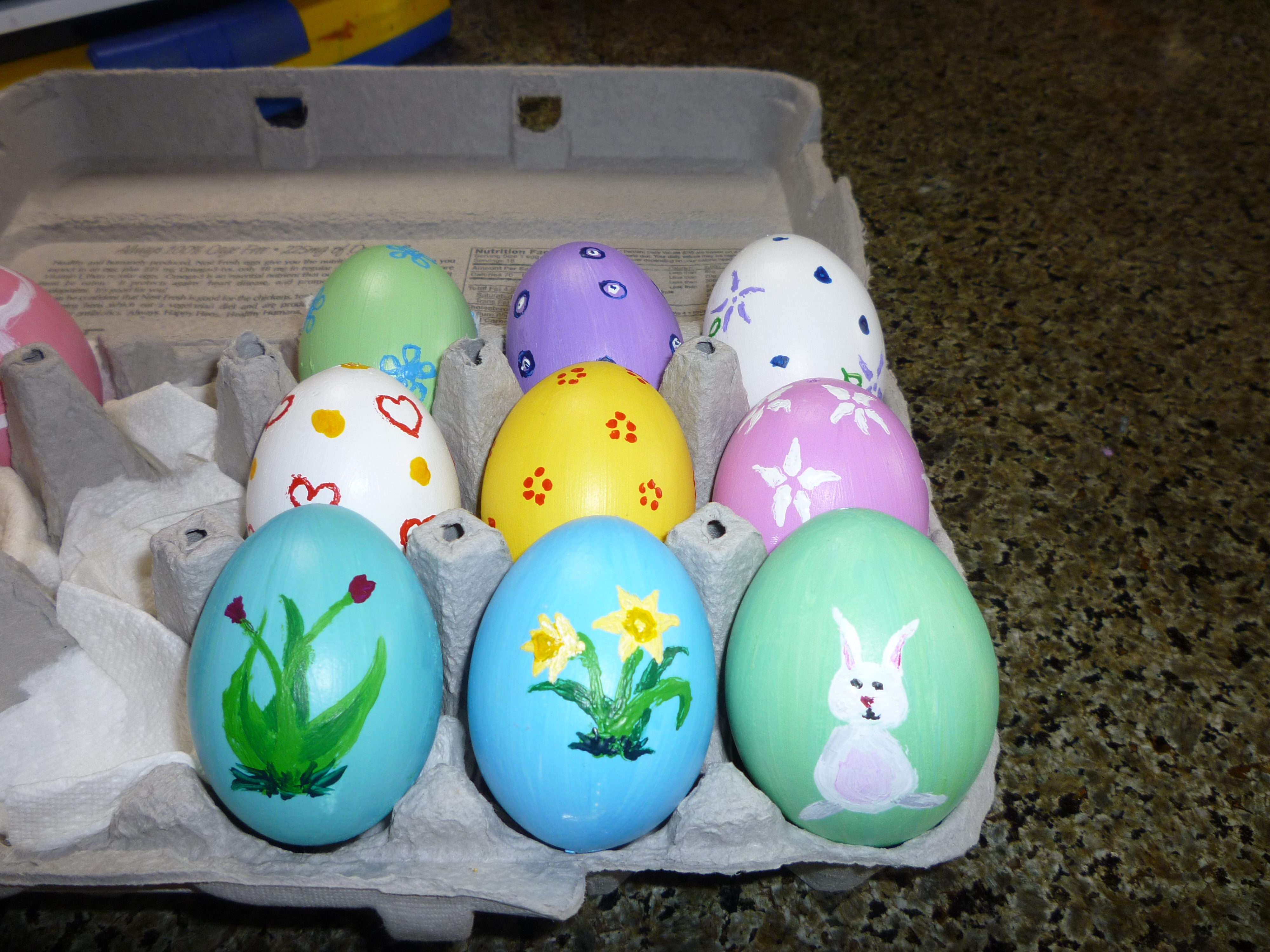 Painted eggs 2013