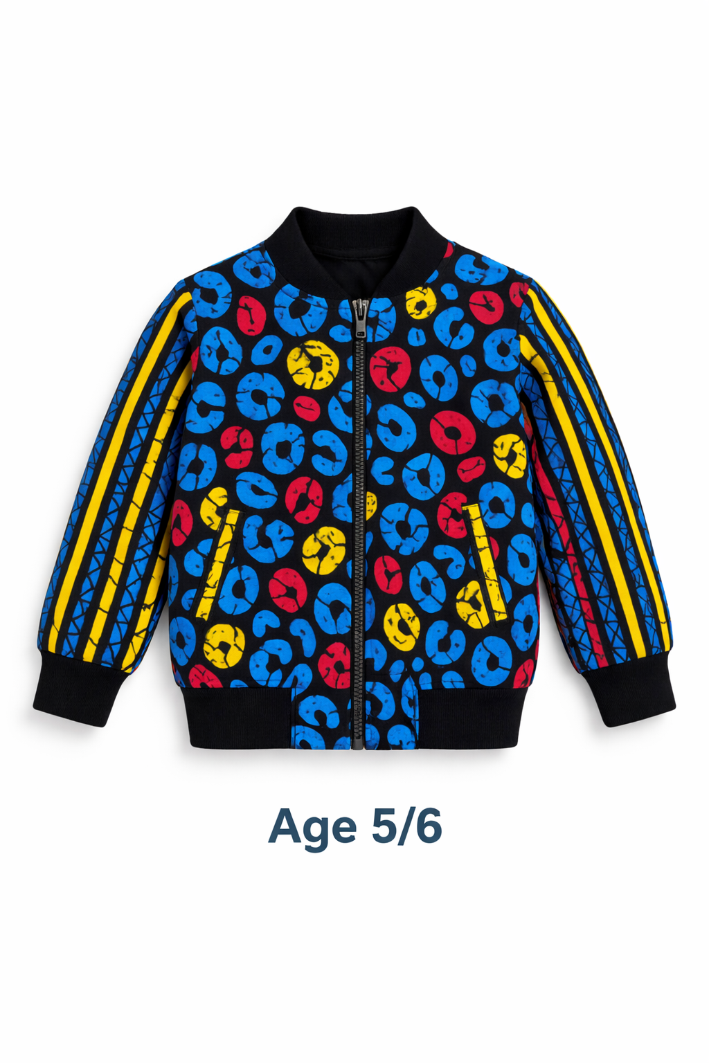 Plain colourful jacket