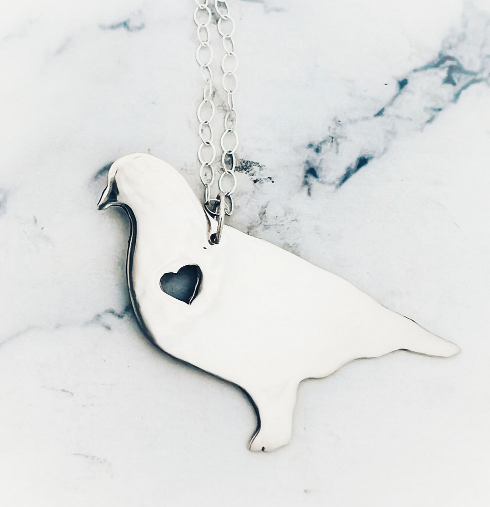 Miniatura: Pigeon Love Necklace