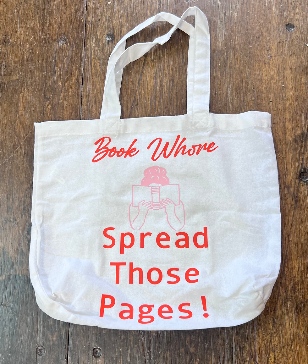 Miniaturbild: Book Whore Spread Those Pages Book Tote