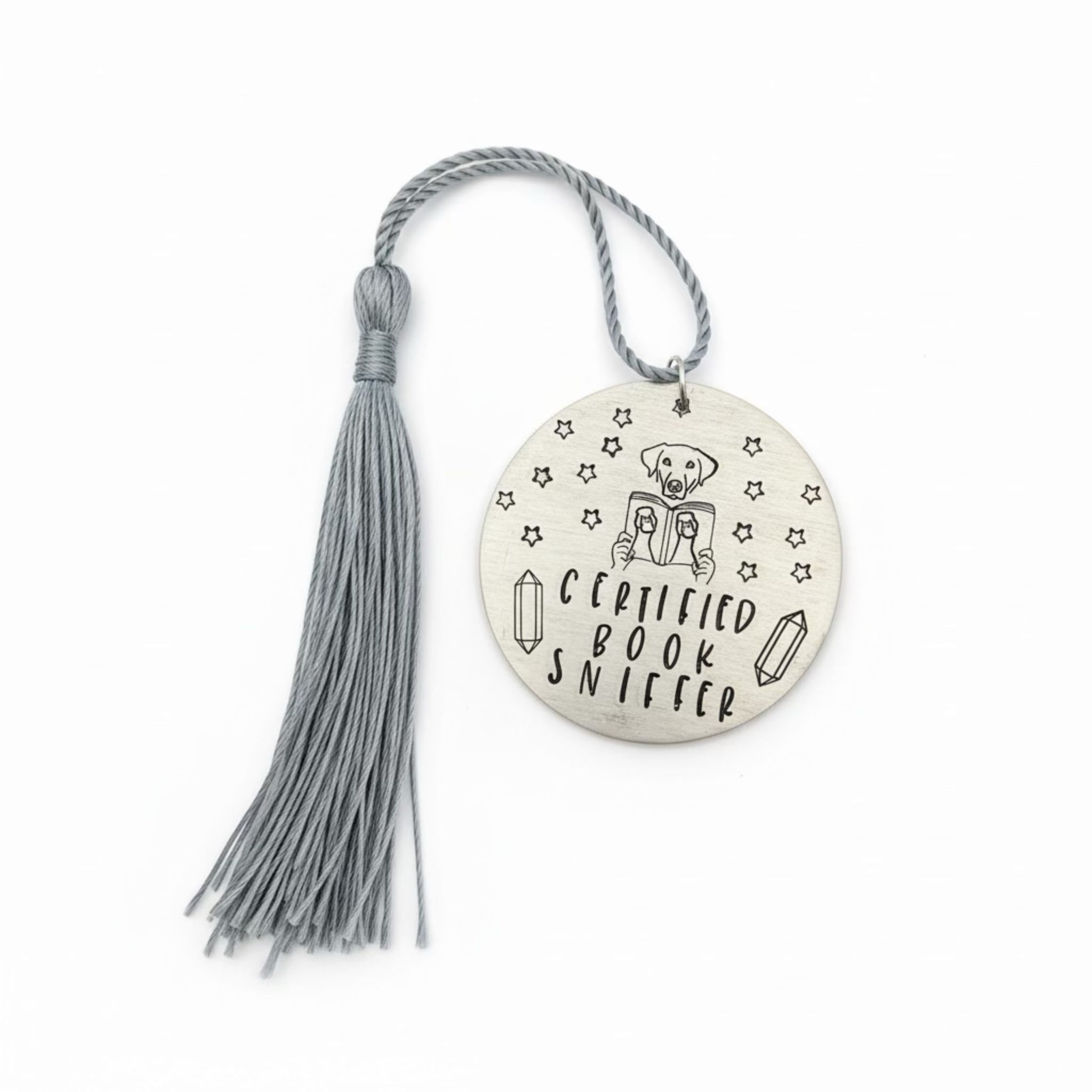 Certified Book Sniffer Dog Book Mark