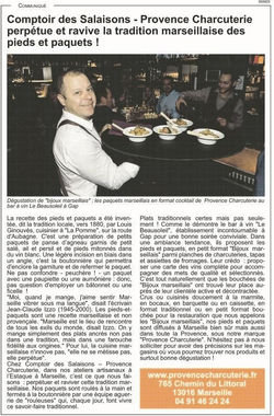 Article La Provence - 31 10 2019 OK