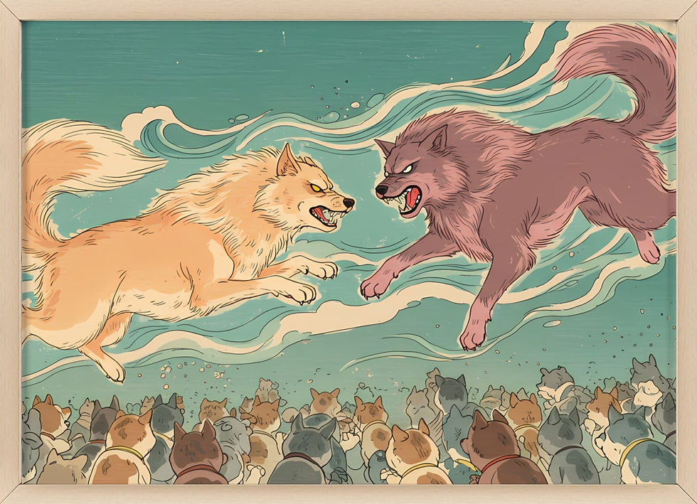 The Battle of Wolves