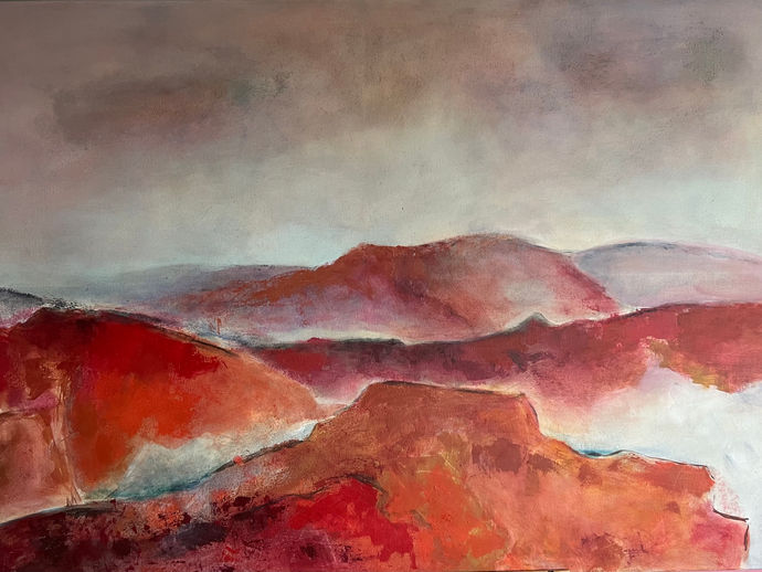 Acryl auf Leinwand - 100 x 140 cm