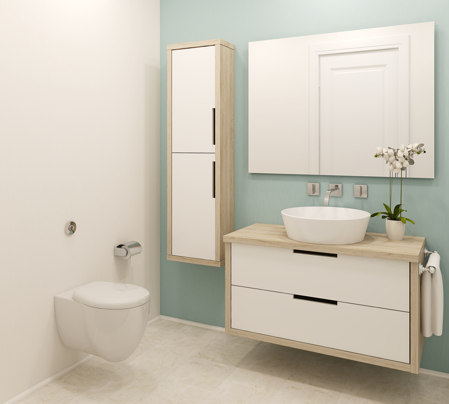 Ensuite Tiling