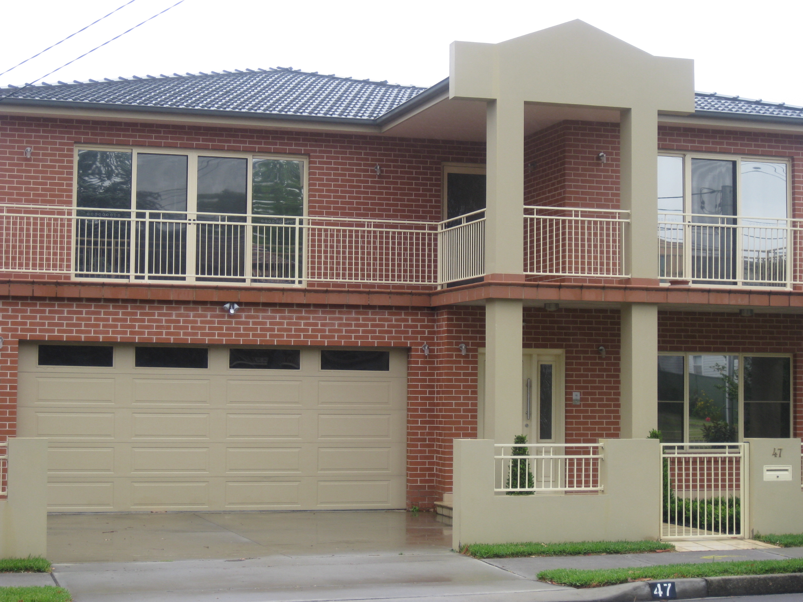 Two Storey Brick & Tile Home