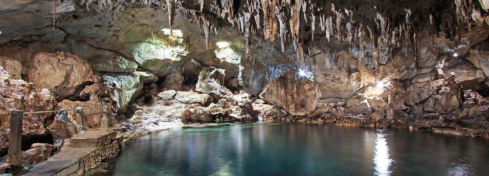 Explore the naturally illuminated Hinagdanan Cave and its clear subterranean pool. Secure your Bohol Panglao private tour package with Pearl Horizon Travel.