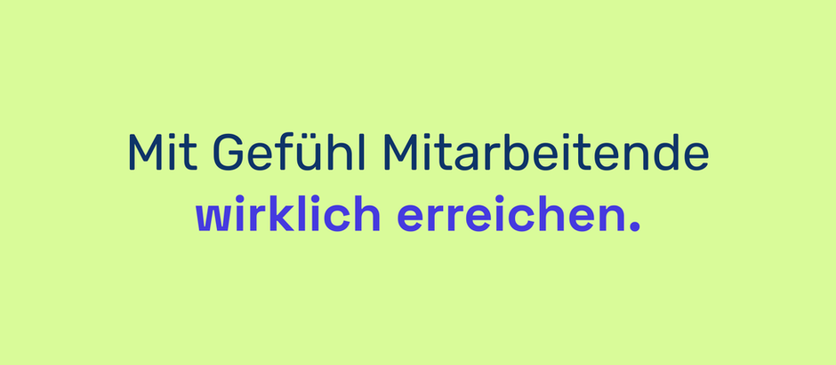 Emotionen gezielt einsetzen – für mehr Wertschätzung und Mitarbeiterbindung