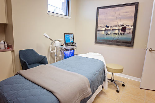 Spa Room at Premier Dermatology of Florida