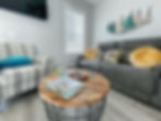Halcyon Day's living room area