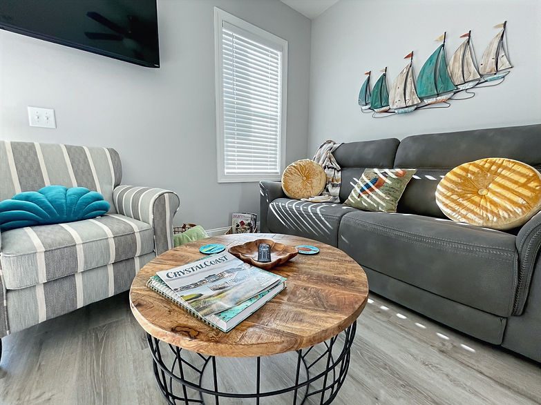 Halcyon Day's living room area