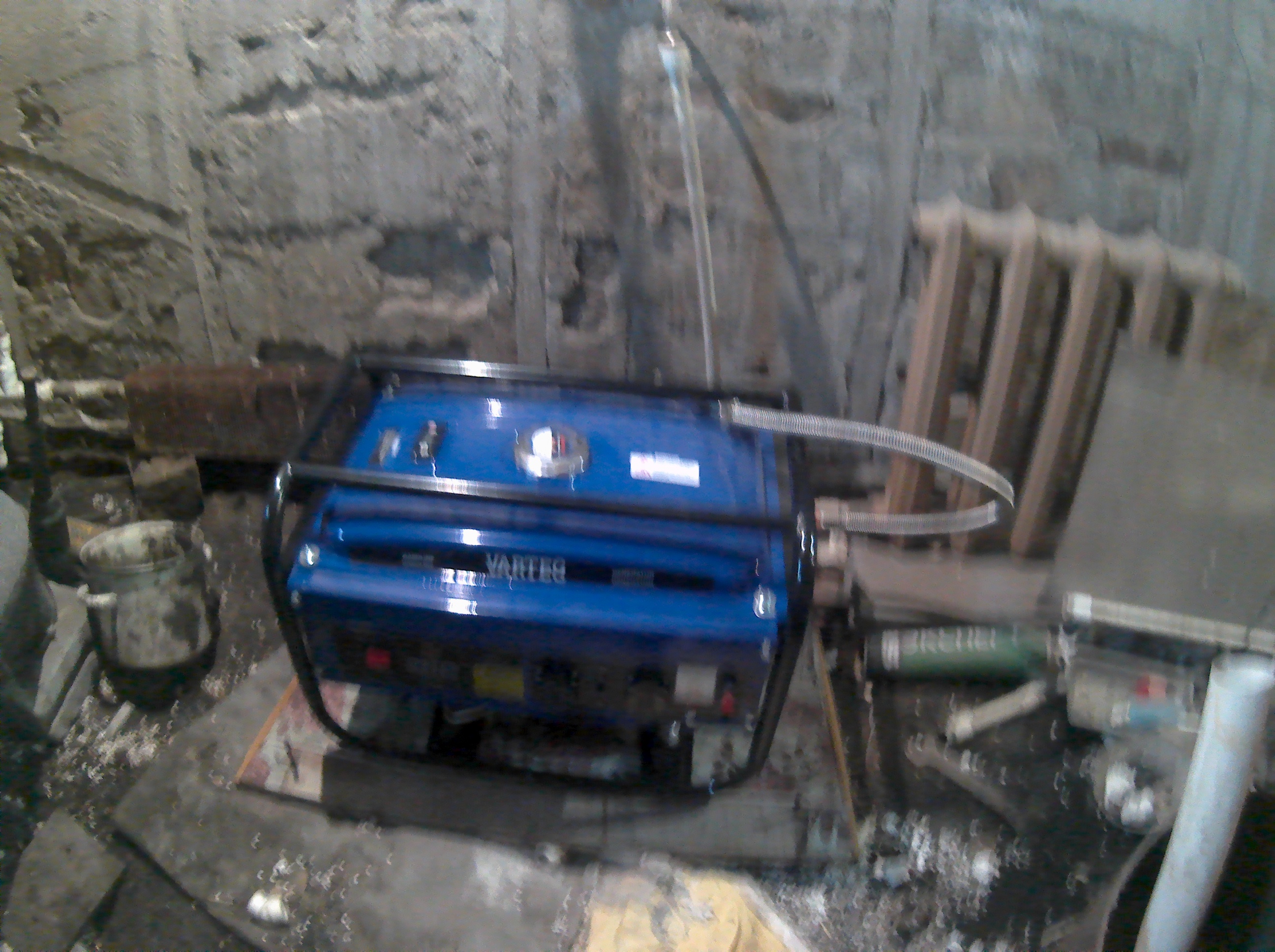 Вентиляция для генератора в гараже