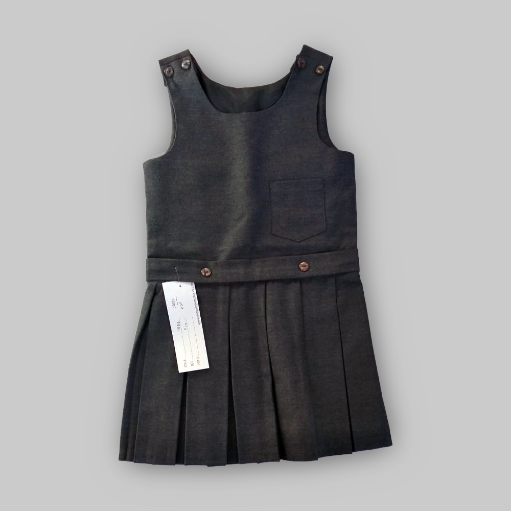 Girl's Grey Pinafore