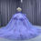Thumbnail: Enchanted Lavender Bloom Ball Gown  