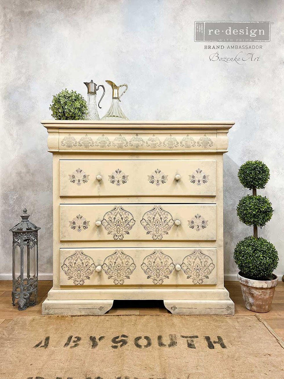 Μικρογραφία: Redesign Decor Transfer- Antique Damask