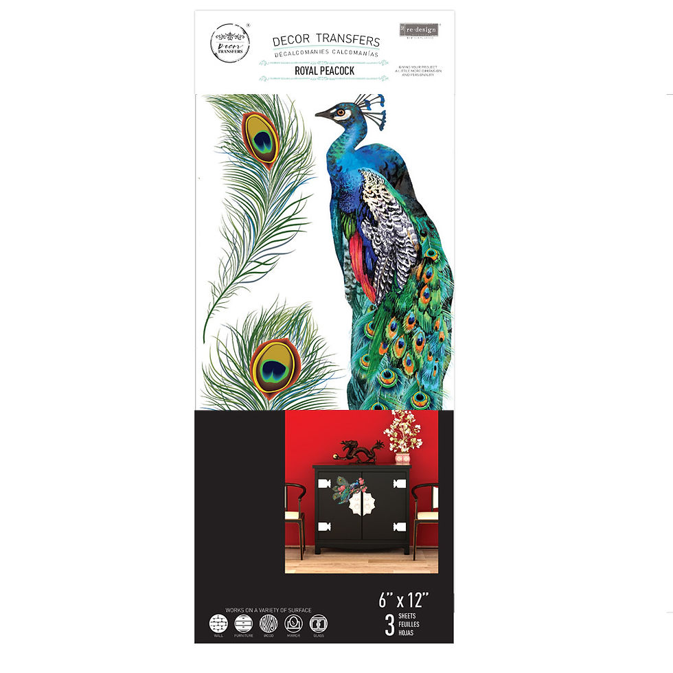 Royal Peacock - Redesign Transfer