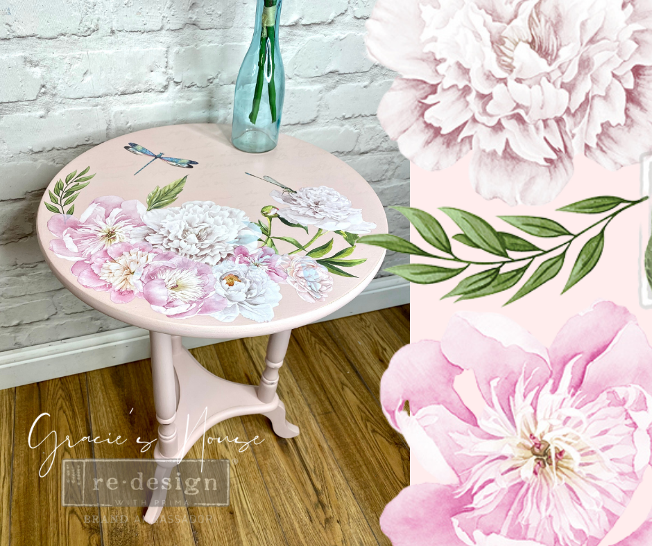Μικρογραφία: Redesign Décor Transfers – Morning Peonies