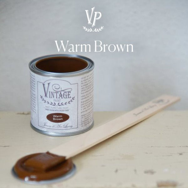 Μικρογραφία: Warm brown - Χρώμα κιμωλίας για έπιπλα & τοίχους