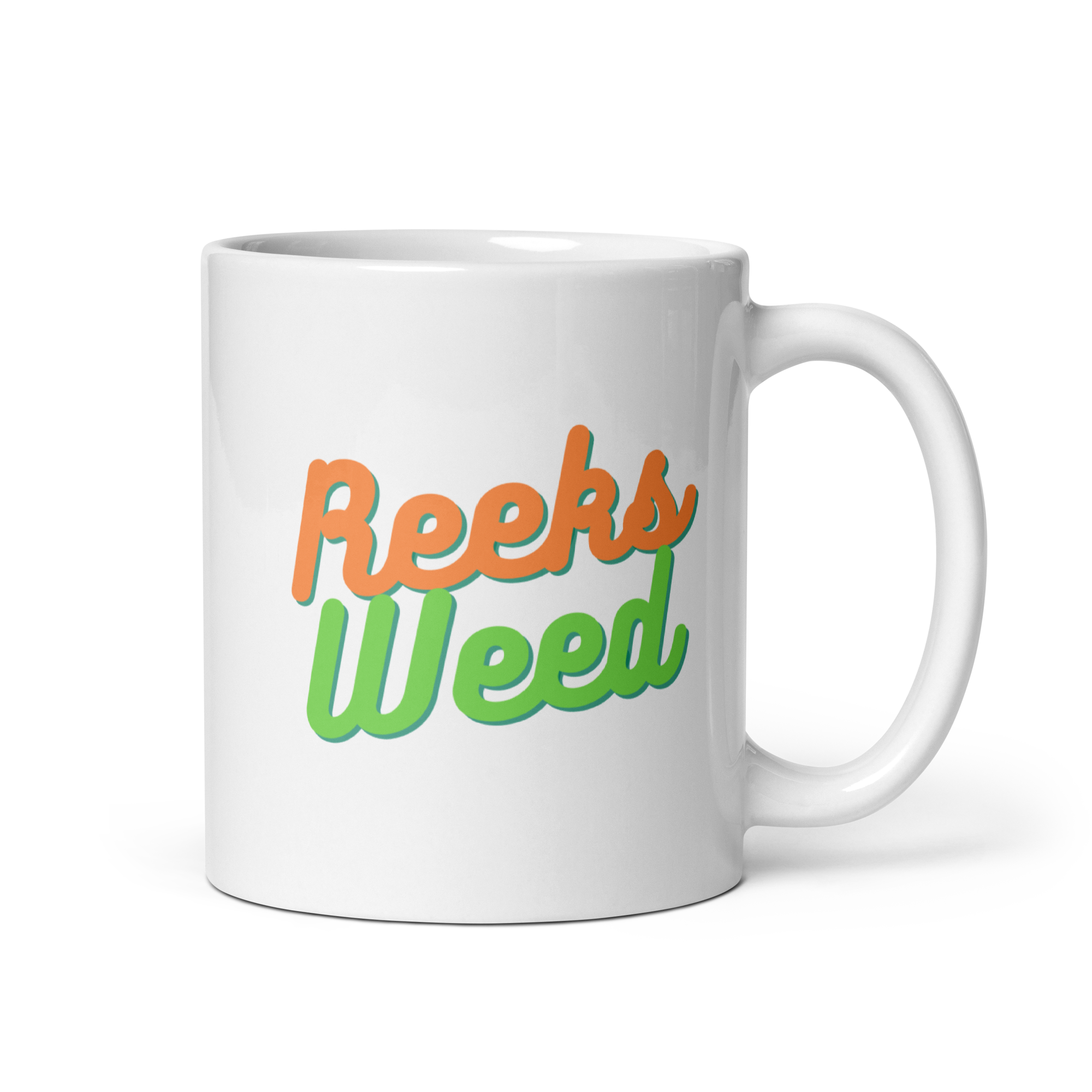 White Glossy Mug